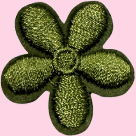 Small Olive Green Flower