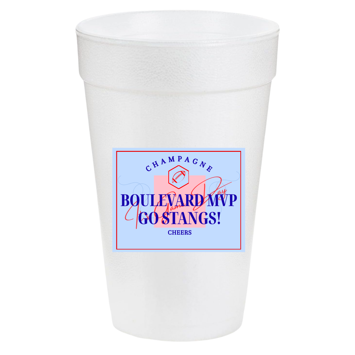 Stangs Veuve Tailgate MVP 20oz Cups