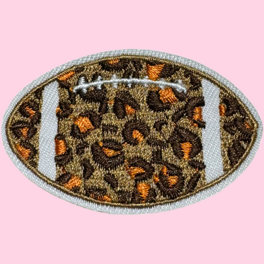 Brown Cheetah Football