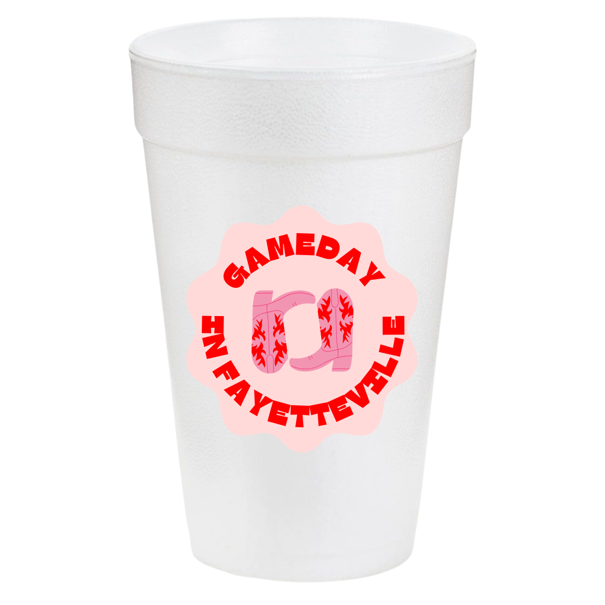 Game Day in Fayetteville Boots 20oz Cups