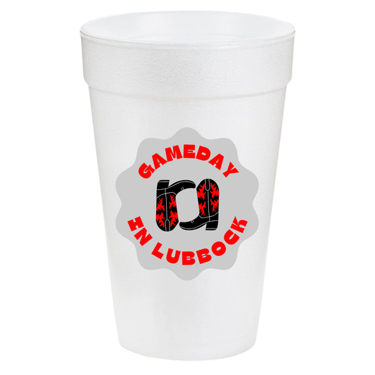 Game Day in Lubbock Boots 20oz Cups