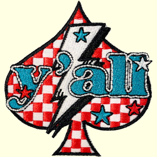 Y'all Checkered Ace of Spade