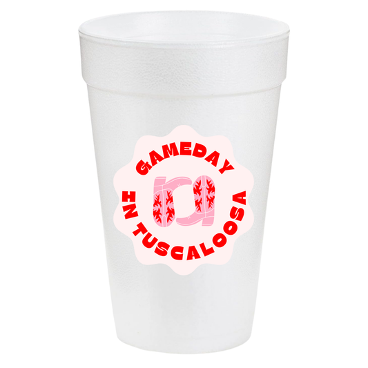 Game Day in Tuscaloosa Boots 20oz Cups