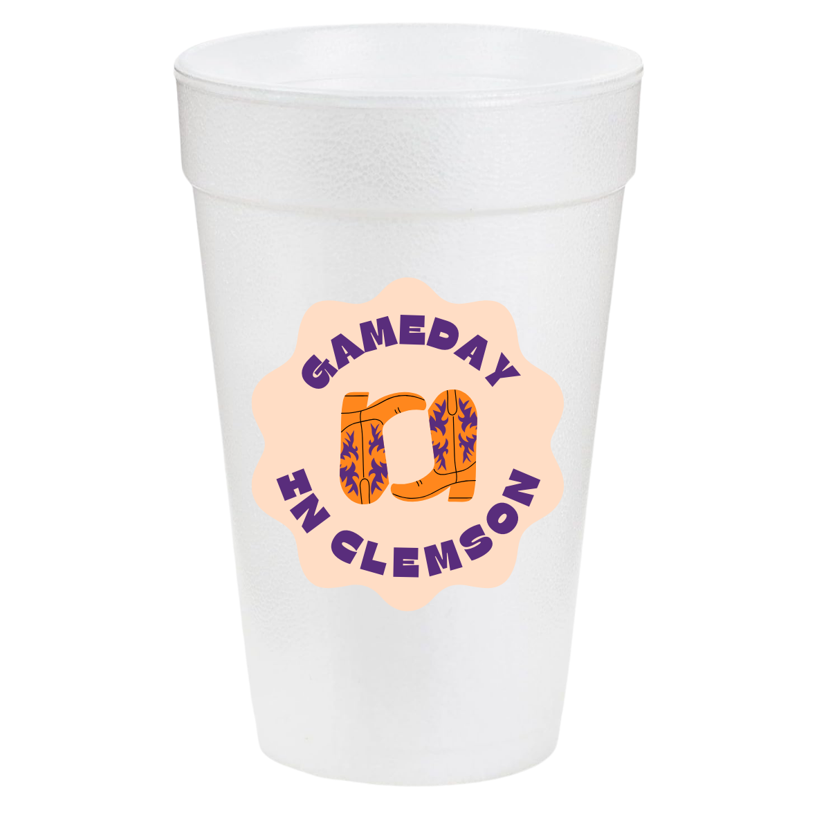 Game Day in Clemson Boots 20oz Cups