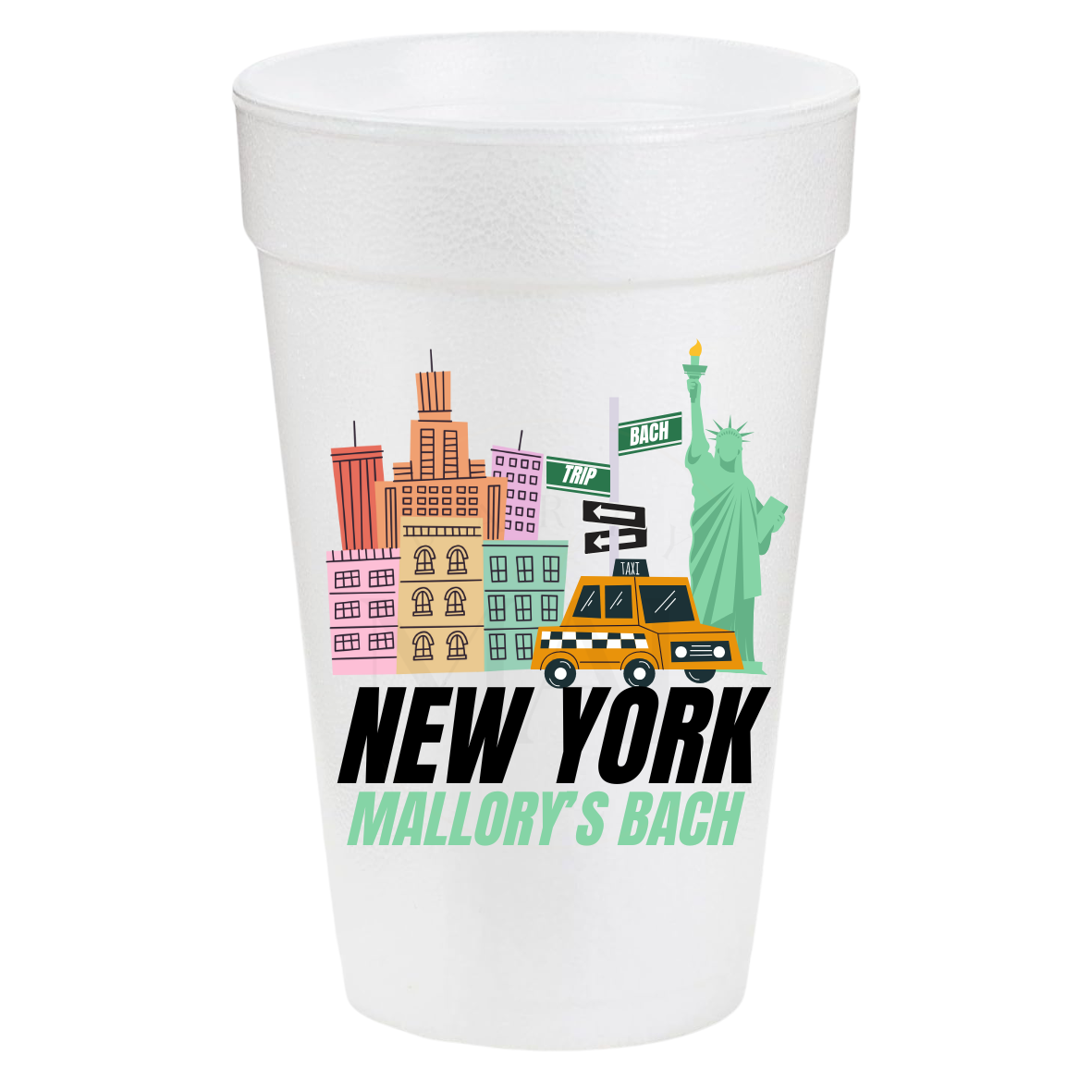 City Favorites Bach 20oz Cups