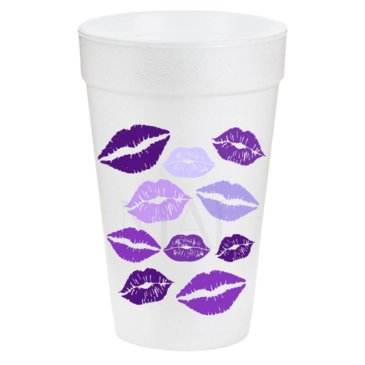 Purple Kisses 20oz Cups