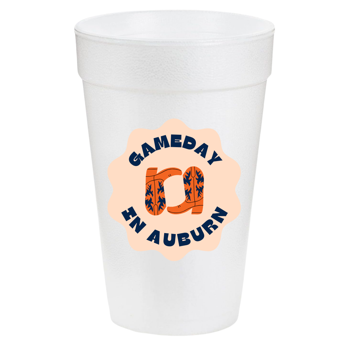 Game Day in Auburn Boots 20oz Cups