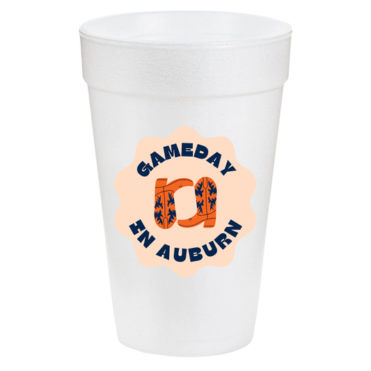 Game Day in Auburn Boots 20oz Cups