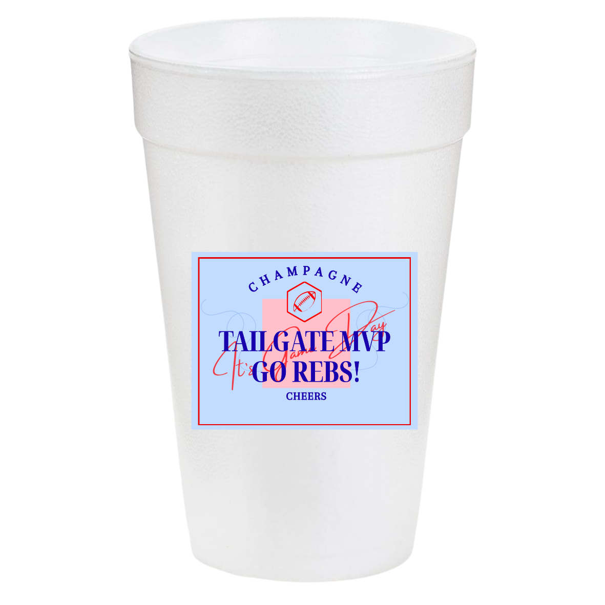 OM Veuve Tailgate MVP 20oz Cups