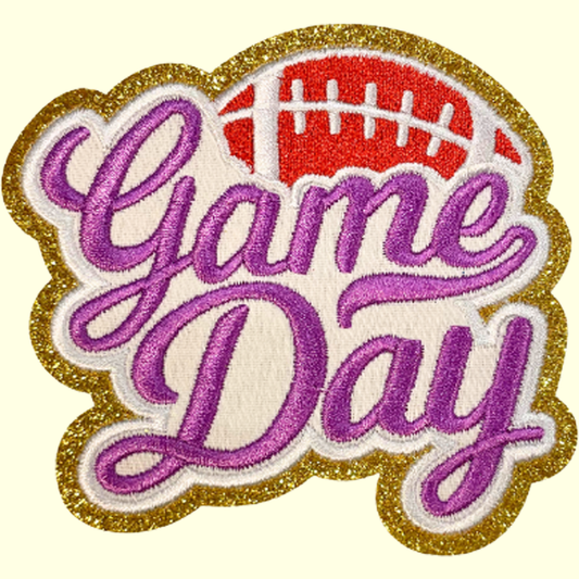 Light Purple Game Day Football