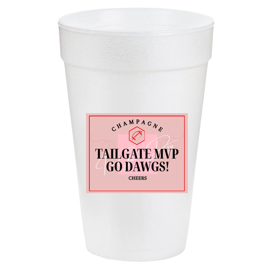 Dawgs Veuve Tailgate MVP 20oz Cups