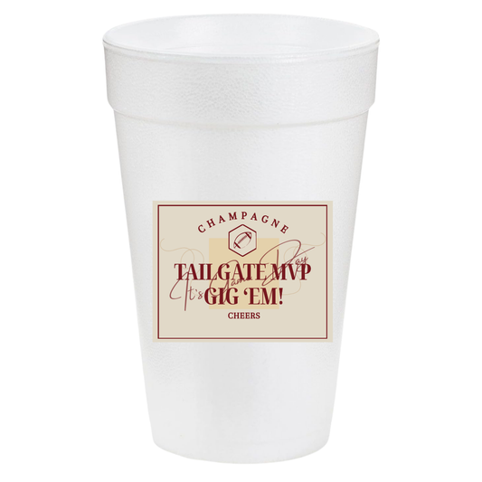 Aggie Veuve Tailgate MVP 20oz Cups