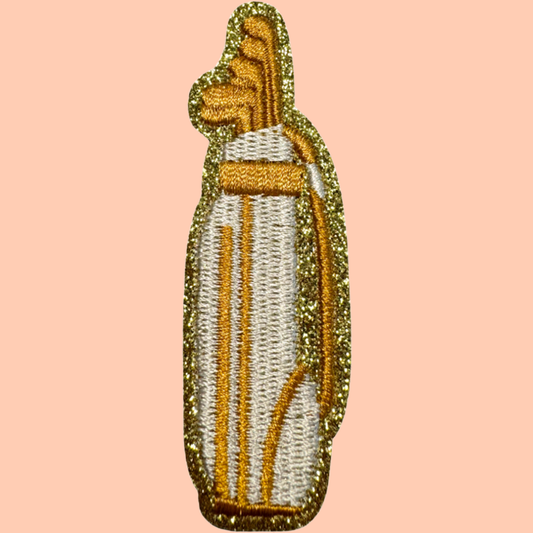 Gold And White Golf Clubs