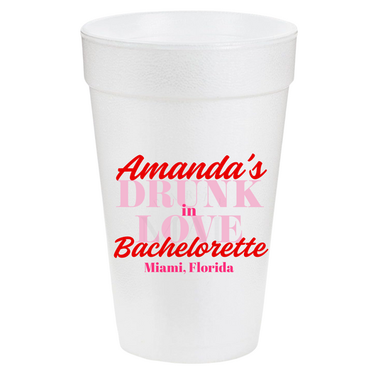 Drunk in Love Simple 20oz Cups