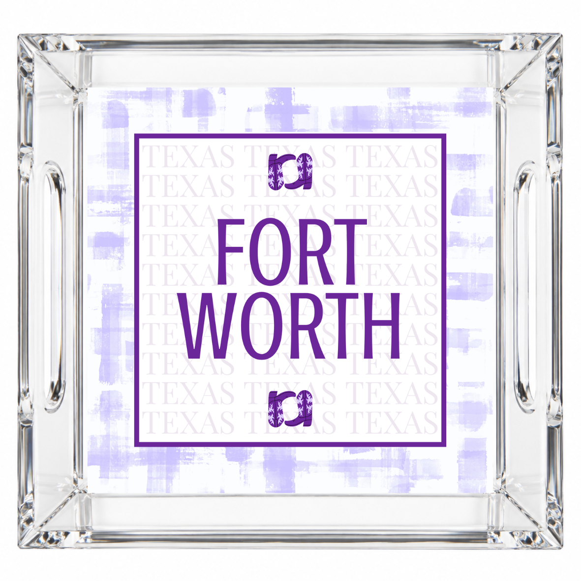 Fort Worth Acrylic Tray