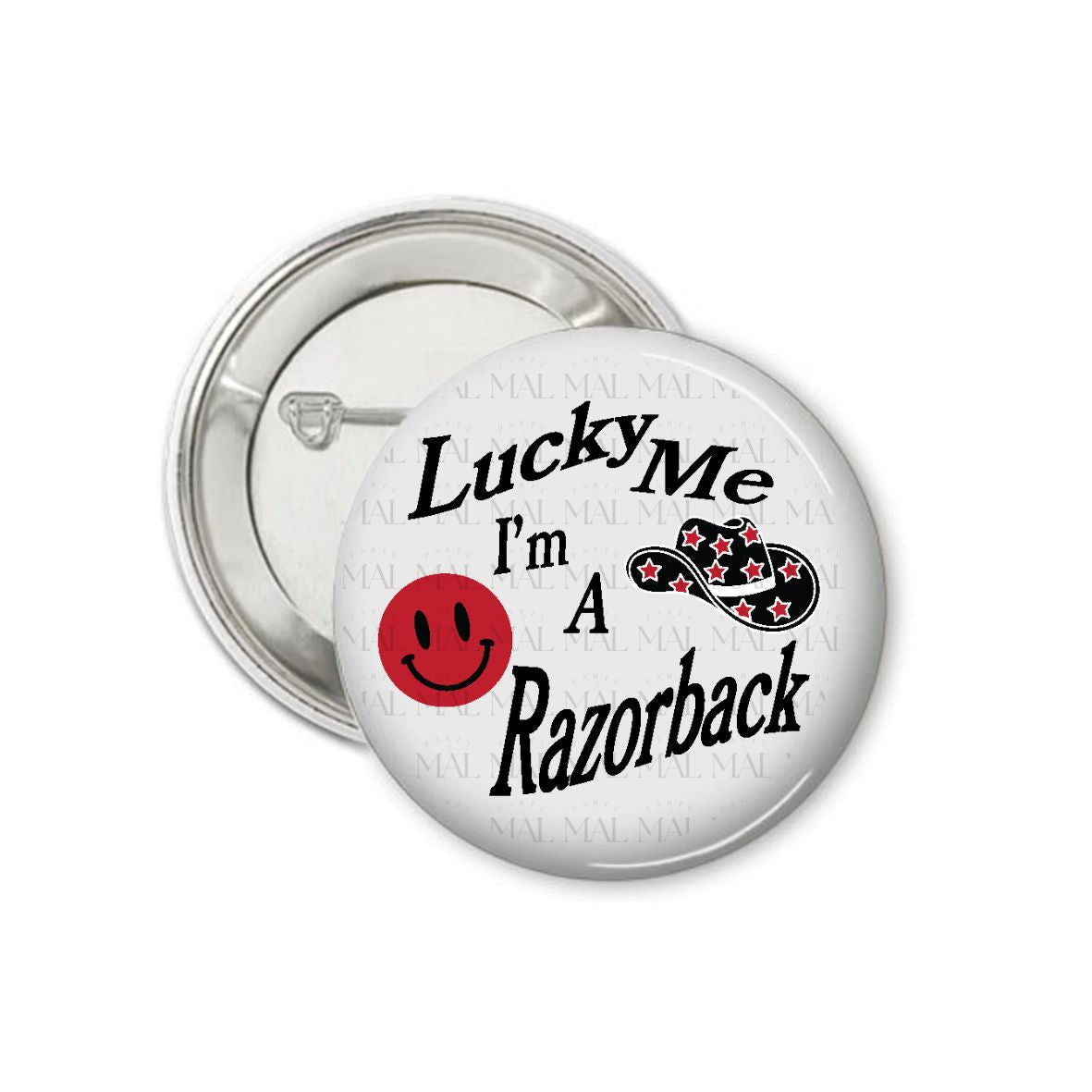 Lucky Me 3" Button