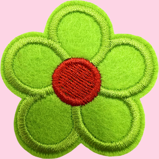 Small Flower Lime Green