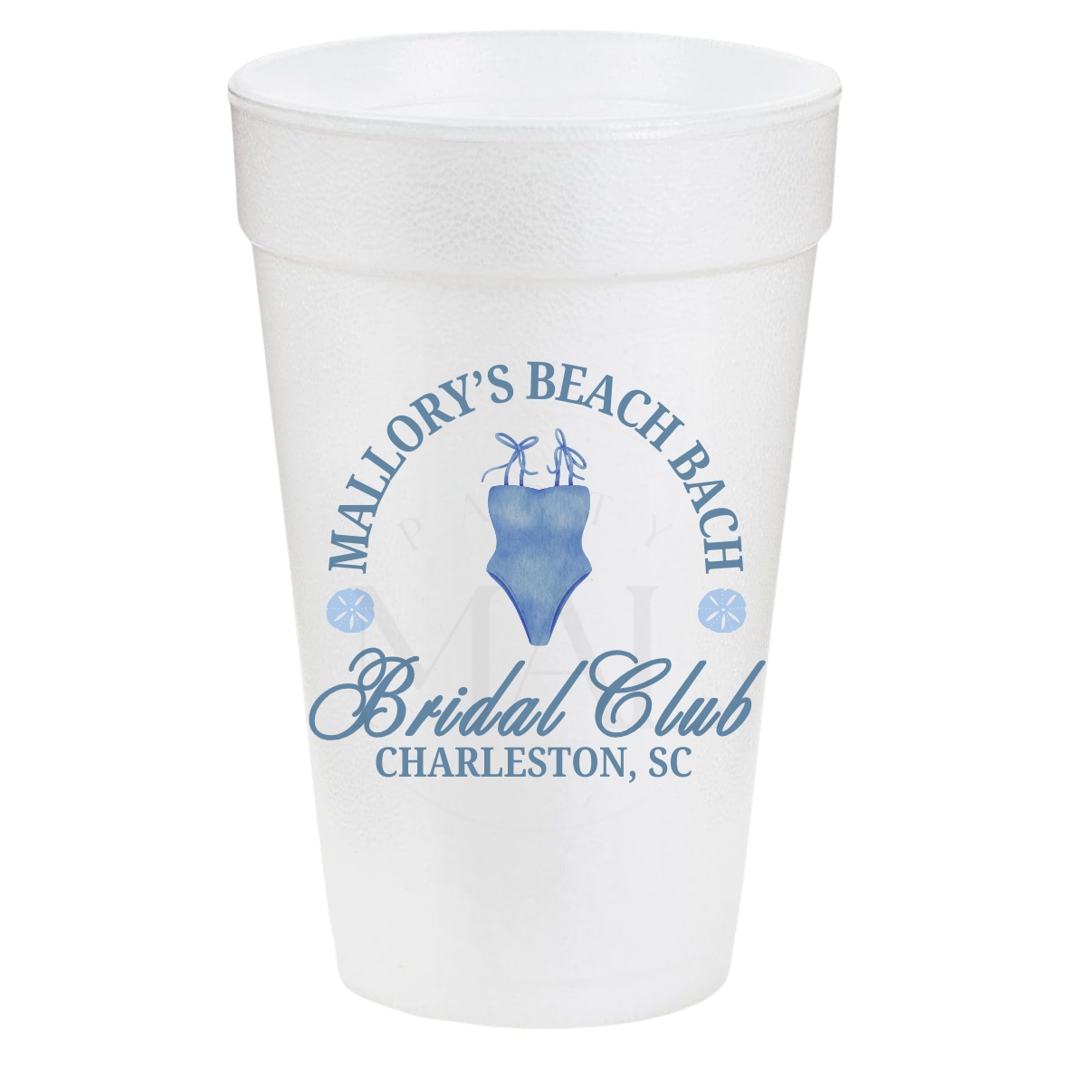 Beach Bach Bridal Club 20oz Cups