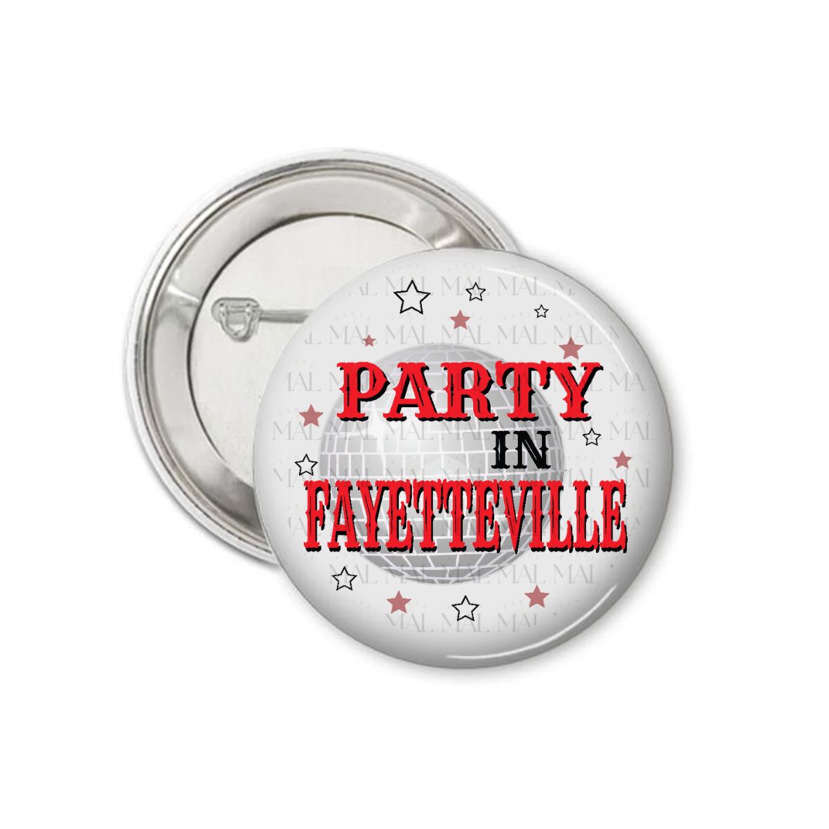 Party in Your City 3" Button