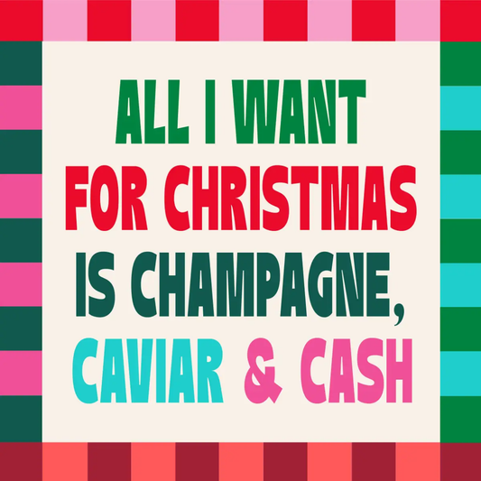 Caviar & Cash Cocktail Napkins