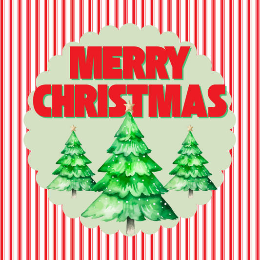 Christmas Tree Circle