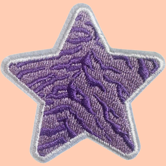 Purple Cheetah Star