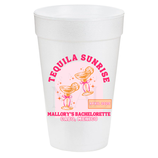 Tequila Sunrise Arch 20oz Cups