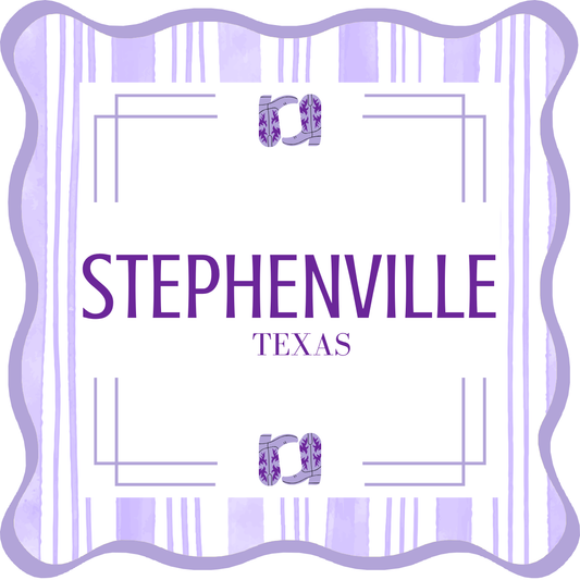Stephenville, TX Acrylic Coaster