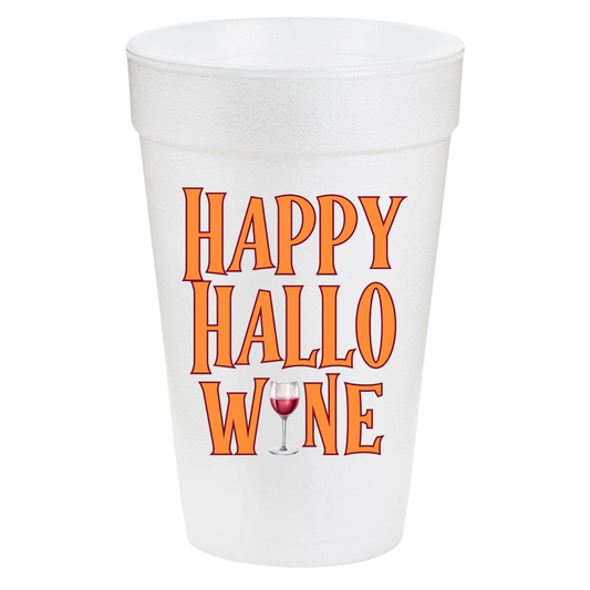 Happy Hallo Wine 20oz Cups