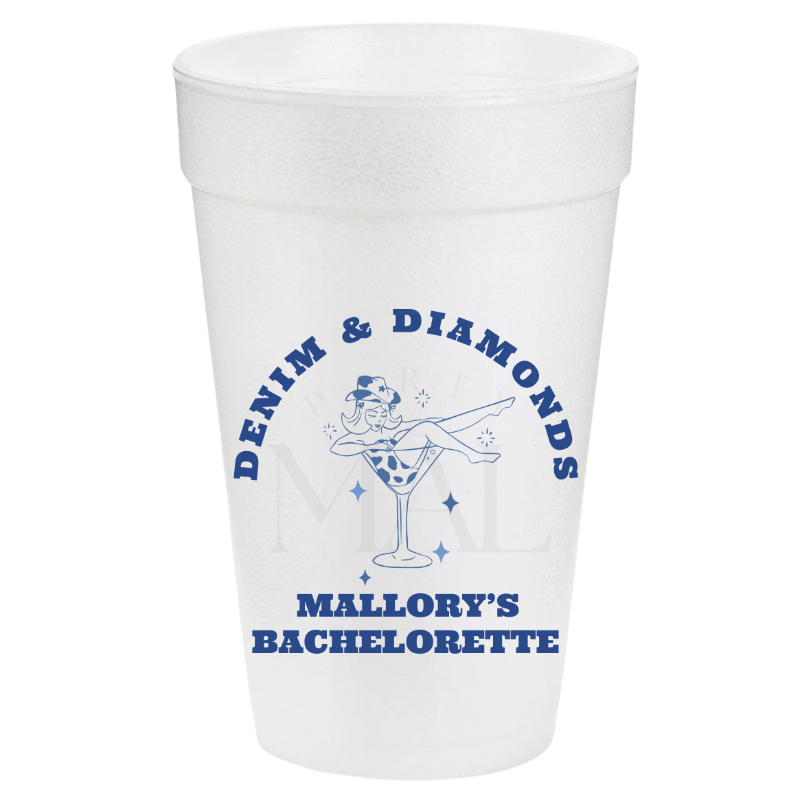 Denim and Diamonds 20oz Cups
