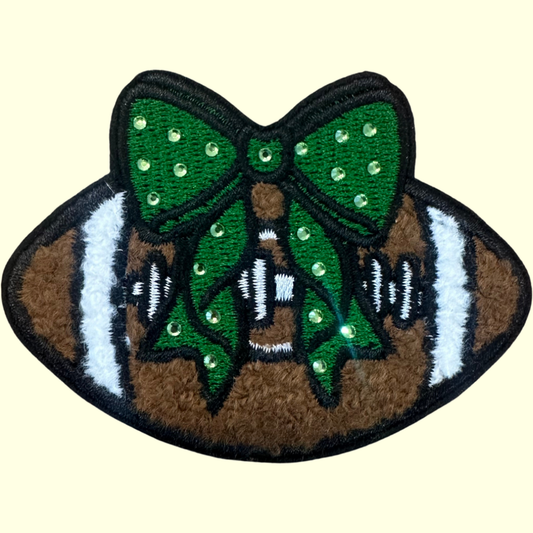 Football Green Bow