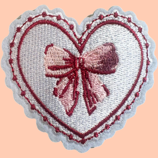 Heart with A Pink Bow