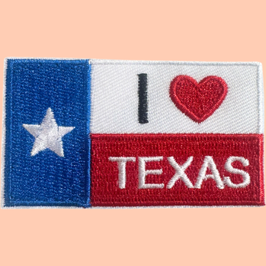I Love TX Flag