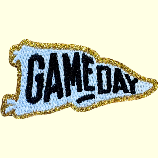 Black Game Day Flag