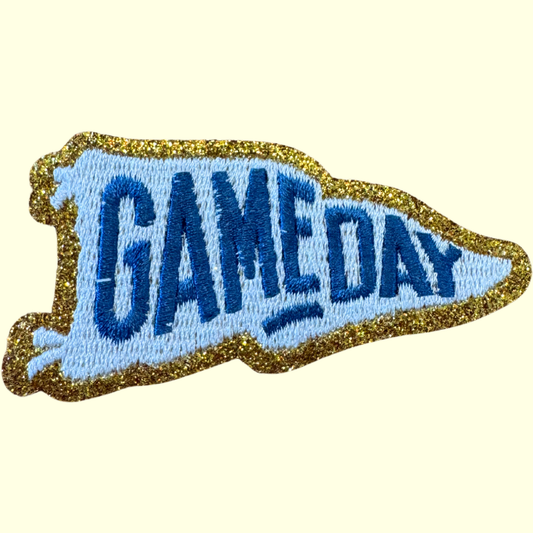 Blue Game Day Flag