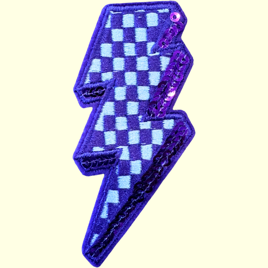 Purple & White Lightning