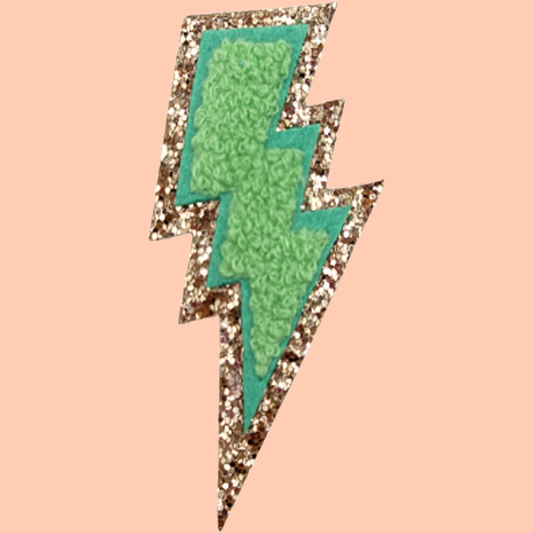 Green Lightning Bolt