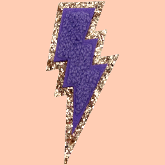 Purple Lightning Bolt