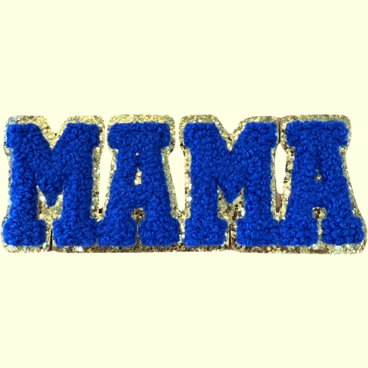 Blue Mama Trimmed in Gold