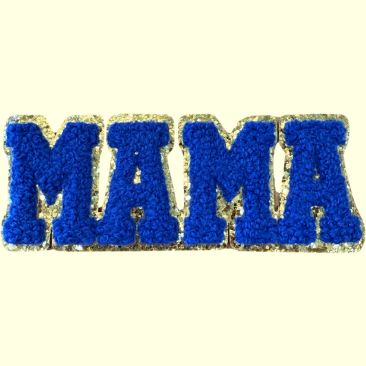 Blue Mama Trimmed in Gold