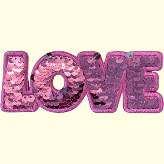 Pink Sequin Love