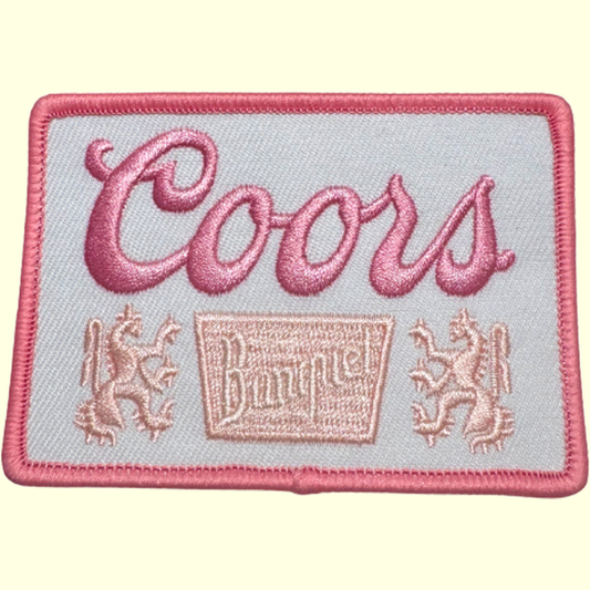 Coors Pink/White Square
