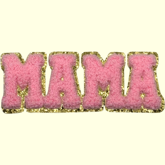 Light Pink Mama Trimmed in Gold