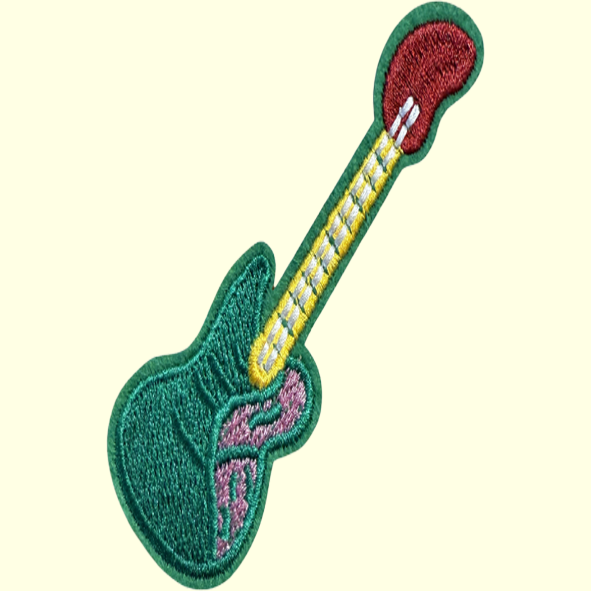 Green Electric Guitar