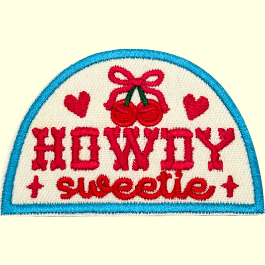 Howdy Sweetie Trimmed in Teal