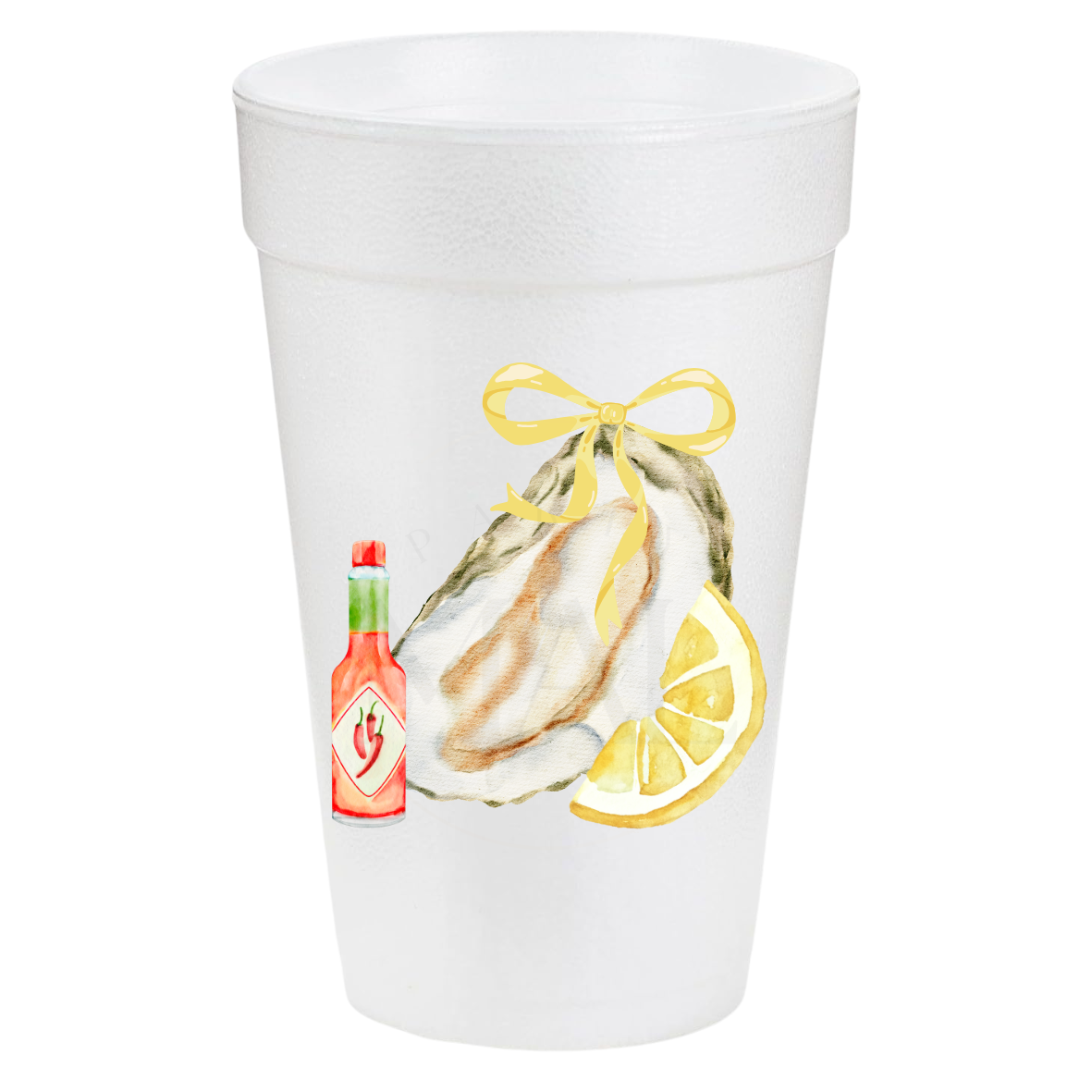 Oyster Lemon 20oz Cups