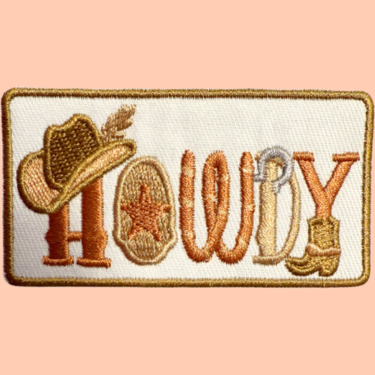 Howdy with Hat & Boot Brown