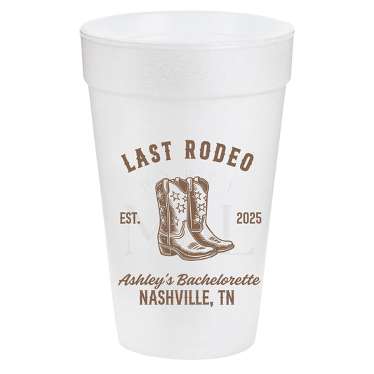 Last Rodeo Simple 20oz Cups