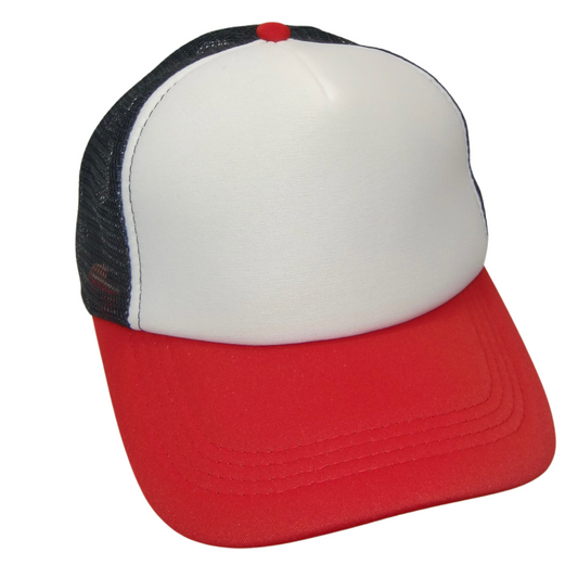 Red, Black & White Hat
