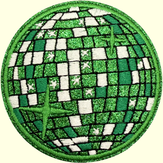 Green Disco Ball